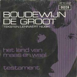 Boudewijn De Groot : Het Land van Maas en Waal (Single)